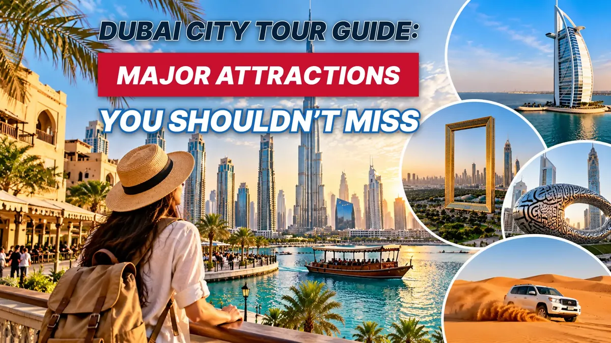 Dubai City Tour Guide: Major Attractions You Shouldn’t Miss